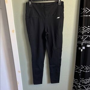Skechers Black Leggings Size large.